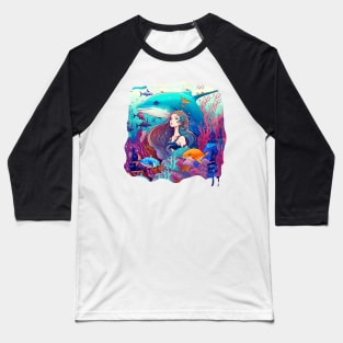 Marine Life Baseball T-Shirt